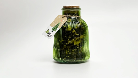 Чай черный Befruitbe пропитанный соком имбиря с кусочками яблока лемонграсса и апельсина 130 г