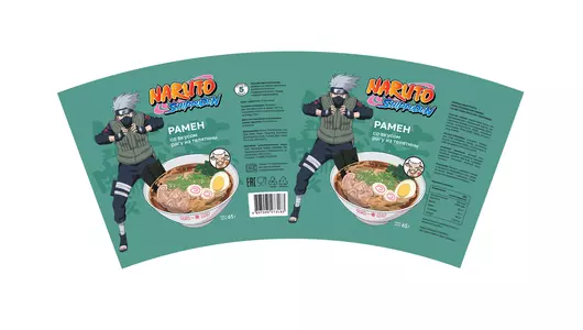 Лапша Naruto Рамен со вкусом рагу из телятины стакан 65 г