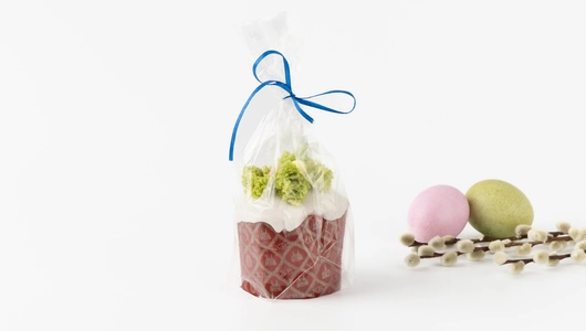 Кулич-кекс с&nbsp;малиново-клубничной начинкой, 230 г