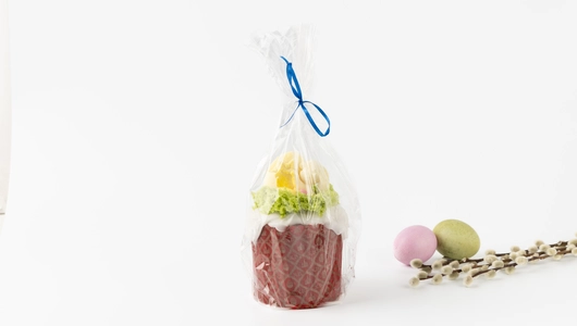 Кулич-кекс с&nbsp;малиново-клубничной начинкой, 550 г