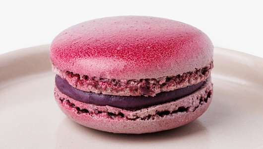 Макарон "Черничный йогурт", кафе