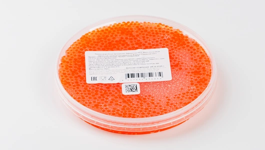 Икра форели зернистая соленая пласт/б охл., 150 г