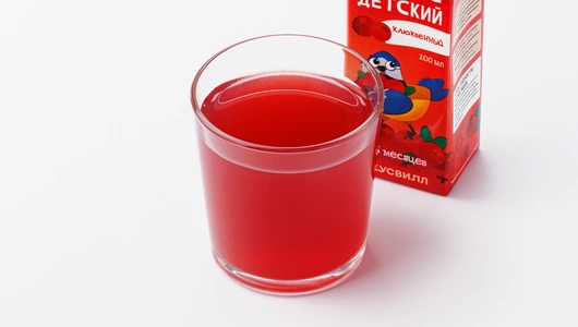 Морс детский клюквенный, 200 мл