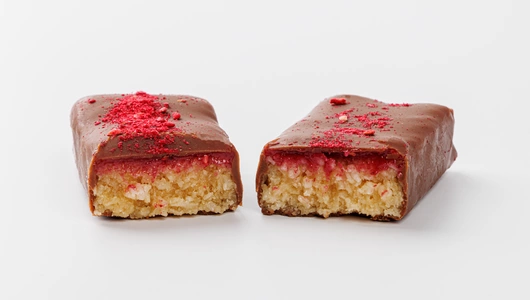 Батончик кокосовый с малиной Батончик кокосовый с малиной