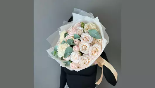 Дуо Бомбастик и&nbsp;Гвоздика mini FMART by flowwow