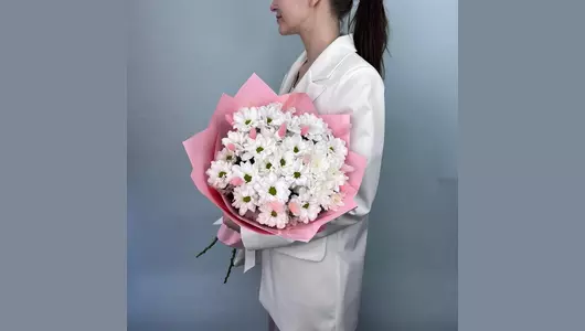 Букет из&nbsp;хризантем N47180 FMART by flowwow