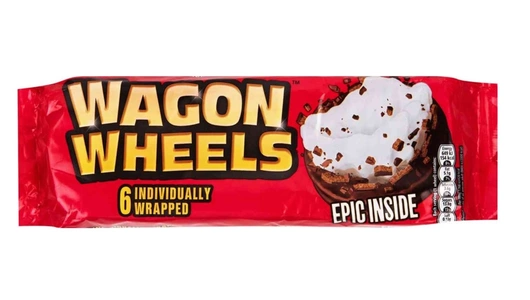 Печенье Wagon Wheels Original бисквитное с суфле 220 г