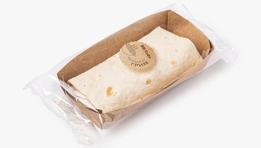 Сэндвич-ролл с&nbsp;курицей, фасолью и&nbsp;пикантными овощами по-мексикански, кафе