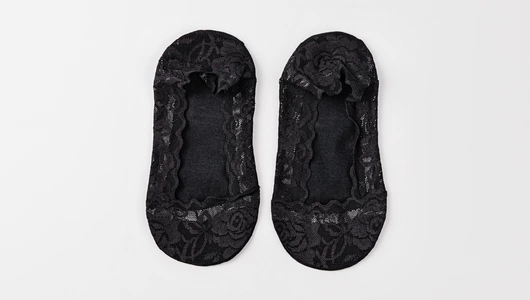 Следки (ажурные) женские черные, размер 23-25 Следки (ажурные) женские черные, размер 23-25