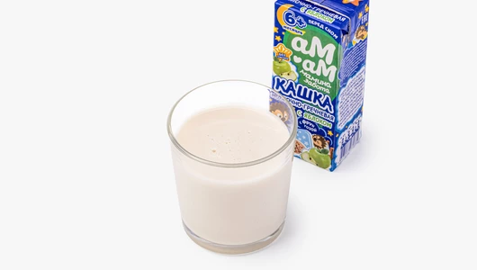 Кашка детская молочно-гречневая с&nbsp;яблоком