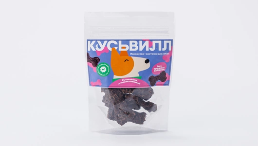 Лакомство-косточки для собак "Селезенка и трахея говяжьи"