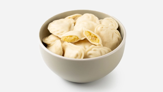 Вареники с картофелем и луком Вареники с картофелем и луком