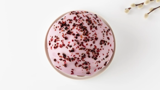 Кулич "Пасхальный" с&nbsp;клюквой, дрожжевой, 300 г