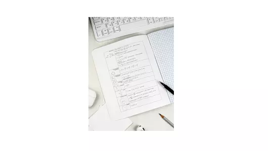 Тетрадь общая Феникс+ предметная Селфи Геометрия A5 48 листов в клетку на скрепке