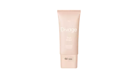 Крем тональный тон 02 true color ivory Divage, 25 мл