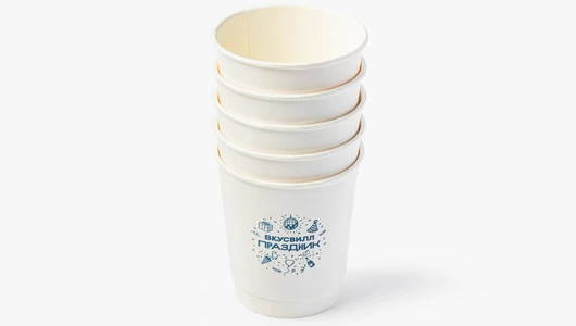 Комплект бумажных стаканов Праздник 5 шт