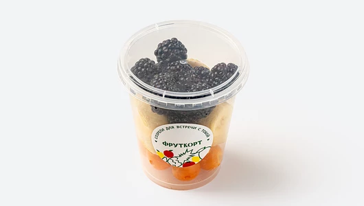 Фруктовый микс (физалис, банан, ежевика), 220 г
