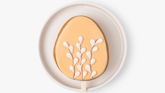 Пряник имбирный "Светлая Пасха" на&nbsp;палочке, 1 шт.