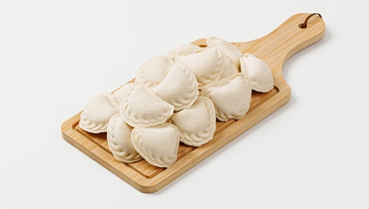 Вареники "картофель-мясо" с мукой из твёрдых сортов пшеницы