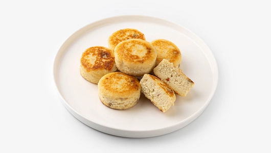 "Сырники" из тофу с изюмом, зам.