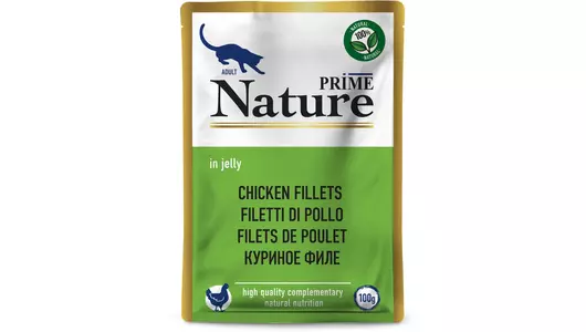 PRIME NATURE 100гр Корм для кошек Куриное филе (пауч)