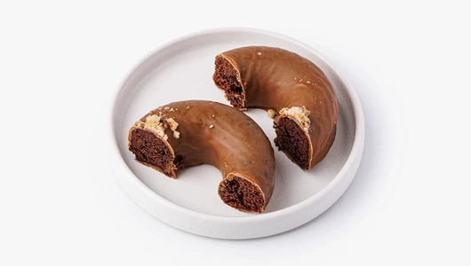 Донат кофейный, кафе