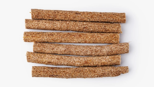 Лакомство для собак "Хрустящие деликатесы" говяжье вымя, 35 гр