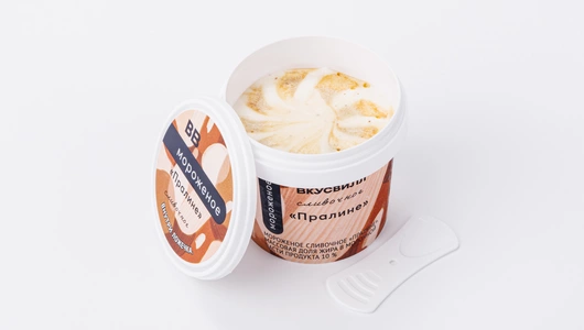 Мороженое сливочное "Пралине"