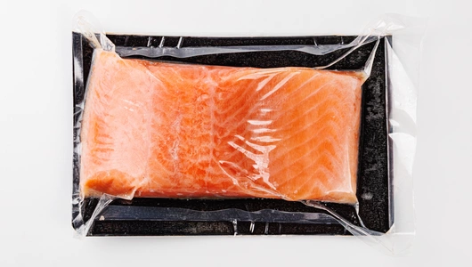 Форель филе-кусок с кожей малосоленая зам., 500 г