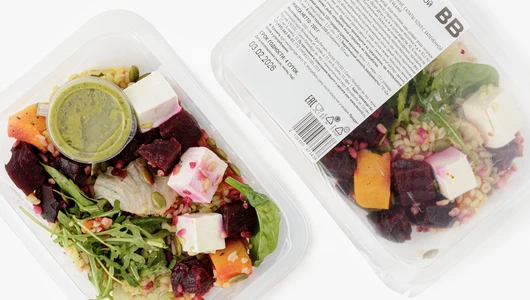 Боул с&nbsp;запеченной свеклой, тыквой, фетой и&nbsp;семечками 200 г