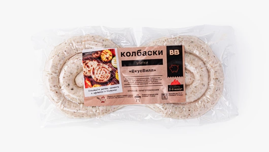 Колбаски улитки "Вкусвилл"