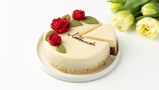 Торт муссовый "Любимой" два шоколада