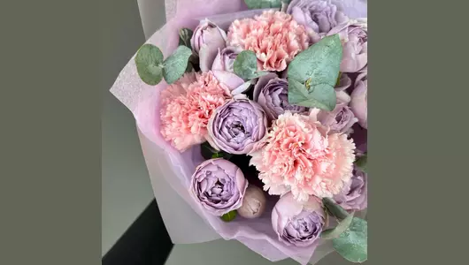 Дуо Лаванда Баблс и&nbsp;Гвоздика mini FMART by flowwow