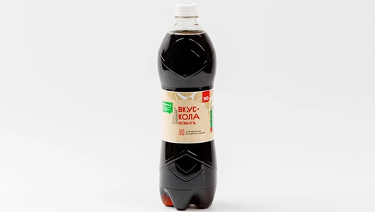 Напиток "Вкус-Кола ваниль" безалкогольный газ., 1 л