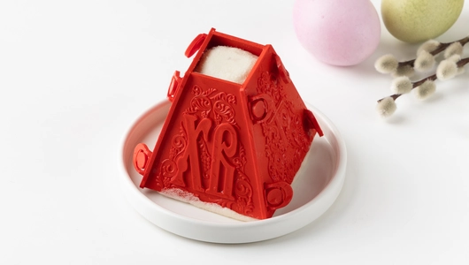 Пасха творожная с&nbsp;клюквой, вишней, фундуком, кешью и&nbsp;миндалем