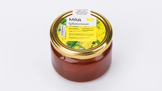 Мед цветочный (белая акация, жёлтая акация, донник, эспарцет)