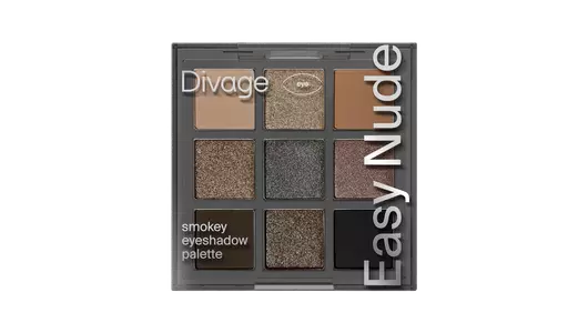 Палетка теней для век Easy Nude Smokey eyeshadow palette Divage, 9 г Палетка теней для век Easy Nude Smokey eyeshadow palette Divage, 9 г