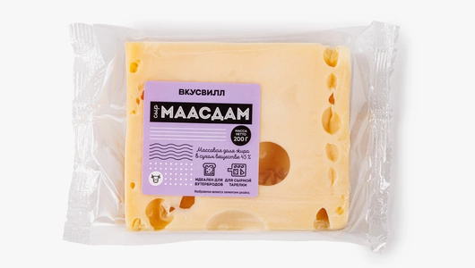 Сыр "Маасдам", 200 г