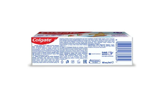 Зубная паста детская Colgate со вкусом арбуза без фторида 6-9 лет 60 мл