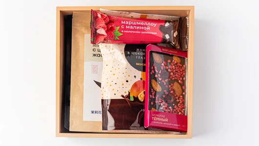 Бокс мини "Чай и шоколад"