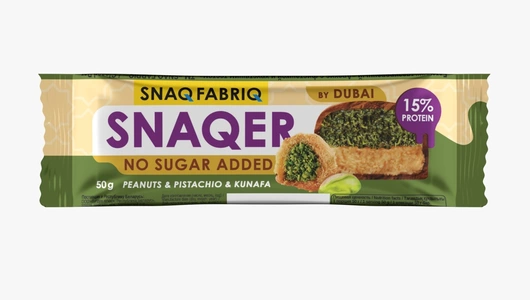 Батончик глазированный Snaq Fabriq Арахис с фисташкой и хрустящим тестом 50&nbsp;г