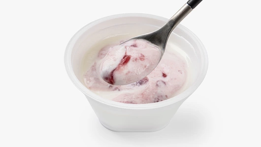 Йогурт безлактозный с вишней и черешней из цельного молока