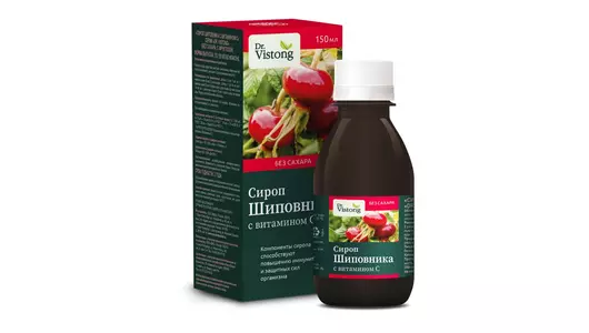 Сироп шиповника DrVistong с витамином С 150 мл флакон 1 шт