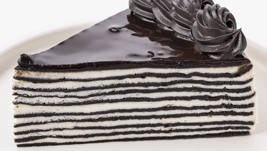 Пирожное блинное "Крепвиль" (черное), 1 шт.