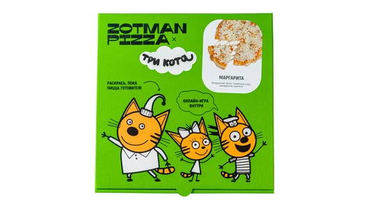 Пицца Zotman Три кота Маргарита 260 г Пицца Zotman Три кота Маргарита 260 г