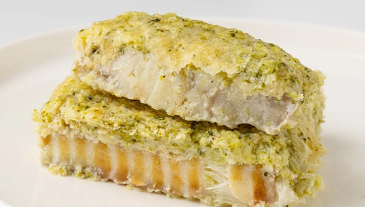 Филе минтая с брокколи в горчичном соусе зам., 300 г