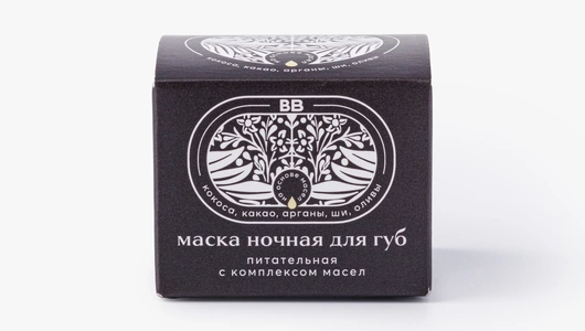 Маска ночная для губ питательная с комплексом масел Маска ночная для губ питательная с комплексом масел