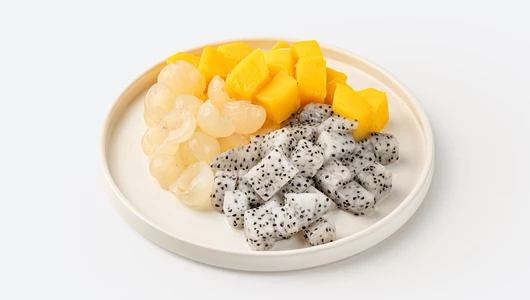 Фруктовый микс (манго, питахайя, лонган), 280 г