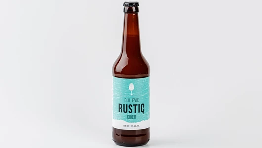 Сидр "Рустик" полусухой нефильтрованный, 450 мл