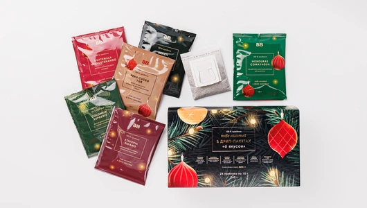 Кофе молотый в дрип-пакетах "6 вкусов", 24 шт